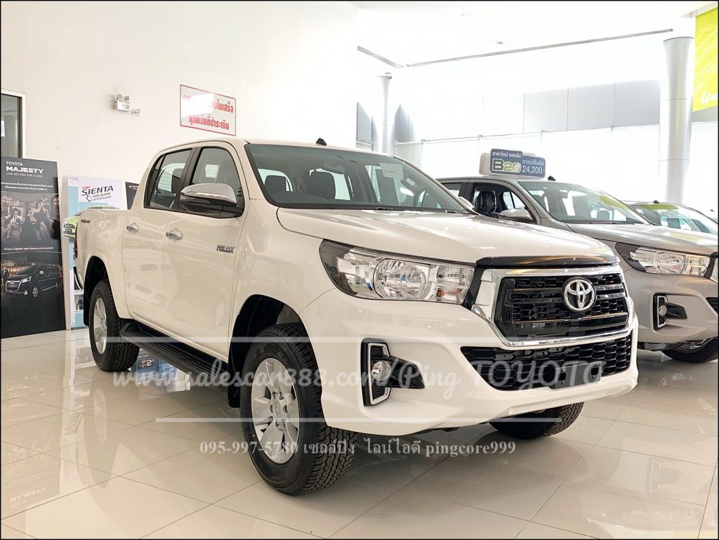 โปรโมชั่นโตโยต้า รีโว่ป้ายเเดง กะบะรีโว่4ประตู revo toyota ส่วนลดรีโว่ (1)